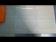 Transparent and visible zipper bag, making clothing storage clear at a glance