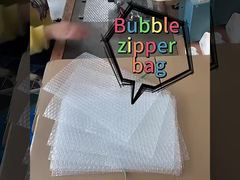 Bubble zipper bag