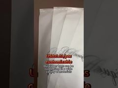 Customizable zipper bags, clothing and shoes, frosted and transparent