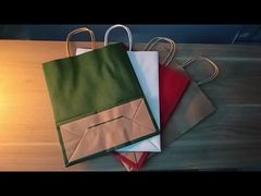 Multi-color shopping handbags, reusable, custom-made bags for shopping clothes