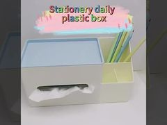 Stationery daily plastic box