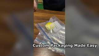 Double-ribbed Self-Sealing Bags with Customizable LOGO