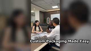 Custom zipper bag communication