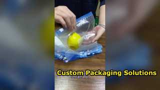 Waterproof zipper bags are available for wholesale and can also be customized with logos.