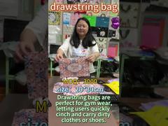 Restaurant Must‑Have｜Drawstring Takeout Bags For Safe Food Delivery & Takeaway