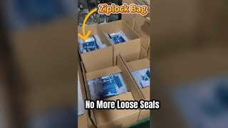 Heat Press Bone Sealed Bags | No Bone Falling Off for Hat Packaging