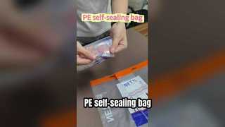 PE self-sealing bag