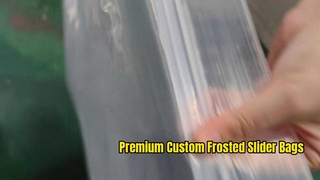 PE material bone-shaped bag, stain-resistant and moisture-proof.