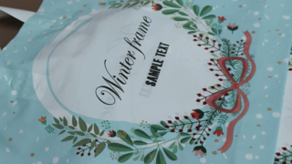 Custom Die Cut Handle Plastic Bags, Premium Packaging for Hats, Garments & Accessories